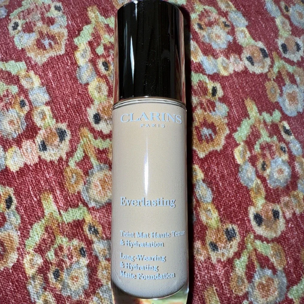 Clarins Everlasting Foundation 30ml 112.7 W‎ Macchiato NIB Long Wearing Matte